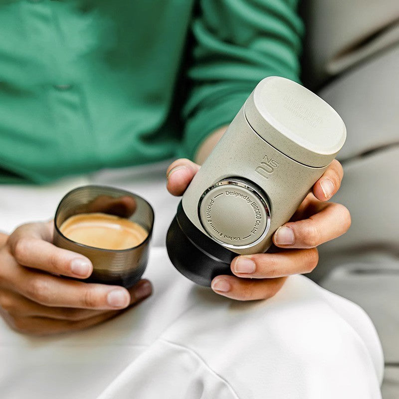 Manual Portable Capsule Espresso Coffee Machine